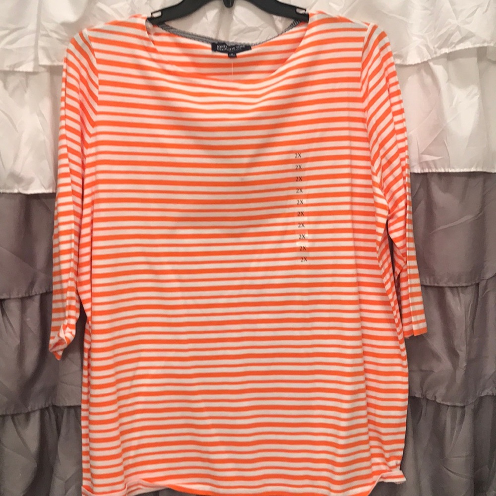 Jones New York ¾ sleeve shirt